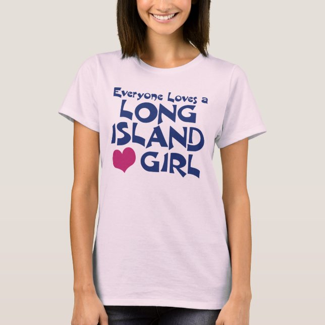 Long Island Girl T-shirt (Framsida)