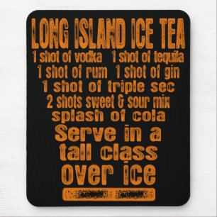 Long Island Ice Tea mousepad Musmatta