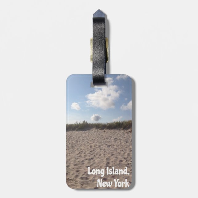Long Island Luggage Tag Bagagebricka (Baksidan Lodrät)
