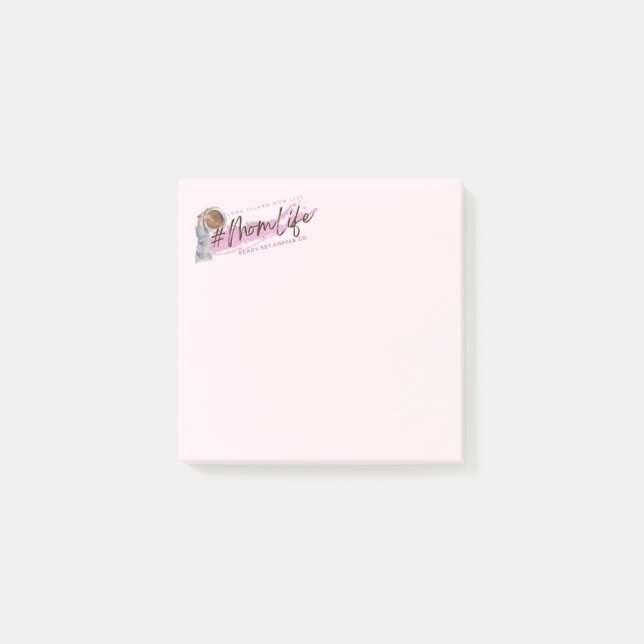 Long Island Mamma Life Coffee Post-it Notes (Framsida)