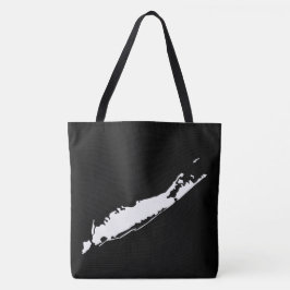 Long Island New York Any statlig | eller landkarta Tygkasse