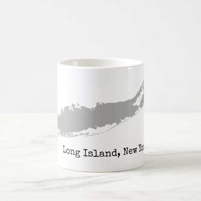 Long Island New York Kaffemugg (Center)