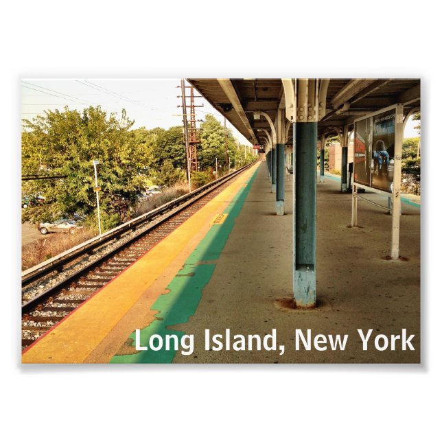 Long Island, New York Photo Print Fototryck (Framsidan)
