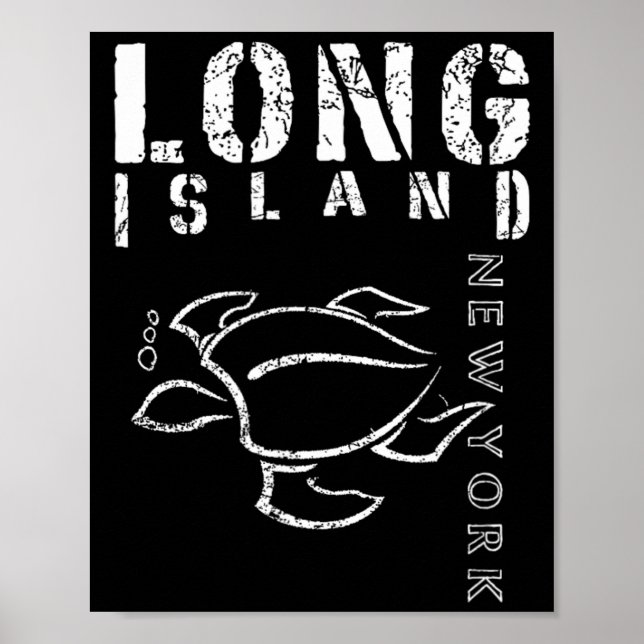 Long Island New York souvenir Poster (Framsidan)
