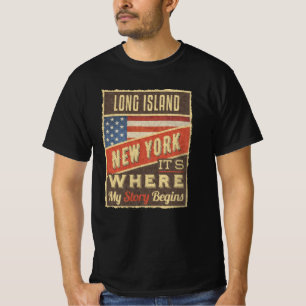 Long Island New York T Shirt