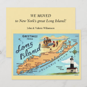 Long Island NY Flytt Tillkännagivande