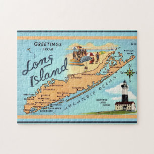 Long Island NY Jigszle Puzzle Pussel