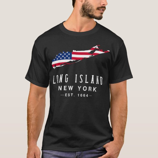 Long Island Ny Souvenir Tee Native Long Islander M (Framsida)