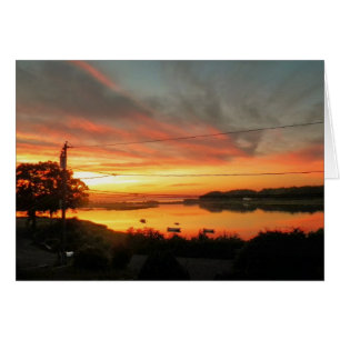 Long Island NY Sunset OBS Kort