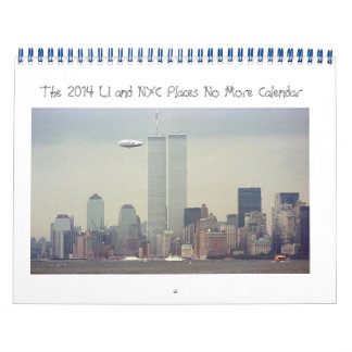 Long Island och NYC Ställen No More 2014 Calendar Kalender