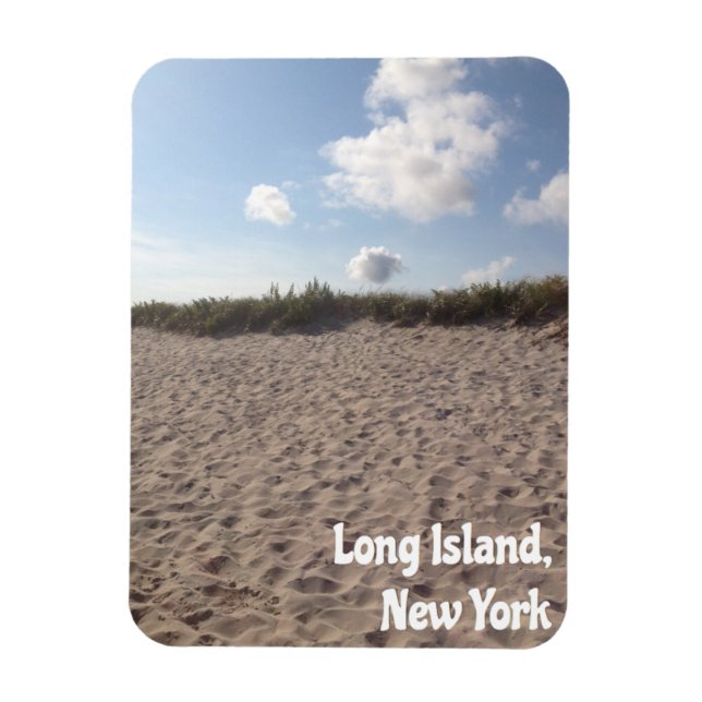 Long Island Photo Magnet (Vertikal)