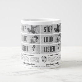 Long Island Railroad Safety Jumbo Muggar