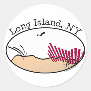 Long Island Runt Klistermärke