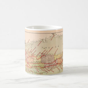 Long Island Vintagekartemug Kaffemugg