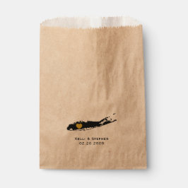 Long Island Wedding Favor Treat Sacks, Gift Bags