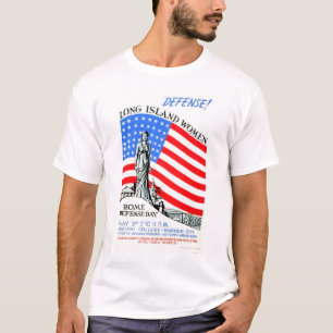 Long Islandkvinnor WWII 1941 WPA Tee