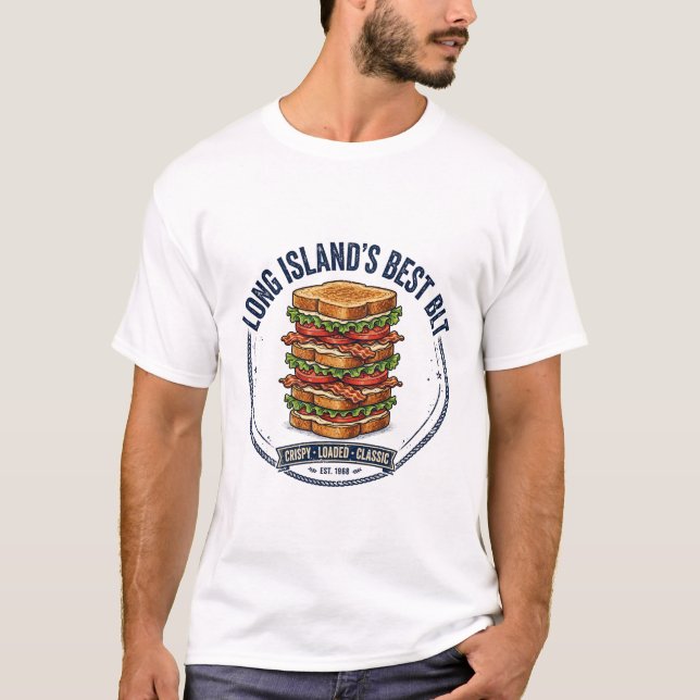 Long Islands Bästa BLT Tröja - Deli Smörgås (Framsida)