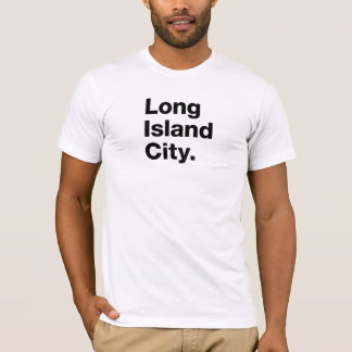 Long Islandstad (svarten) Tee