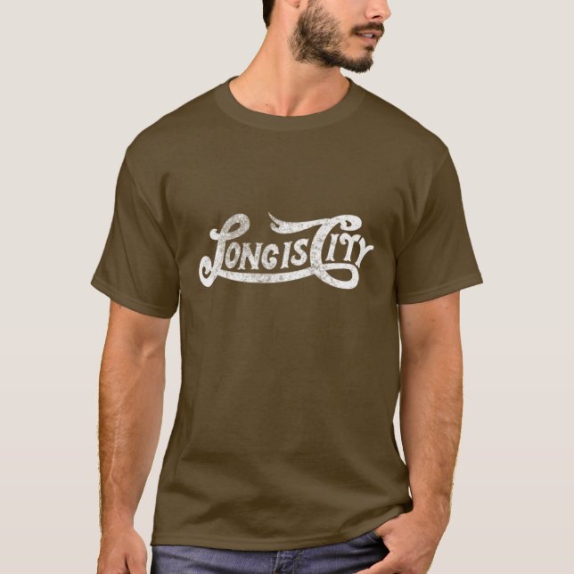 Long Islandstad T-shirt (Framsida)
