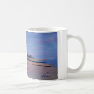 Long Islandstrand - Hamptons söder dela sig Kaffemugg