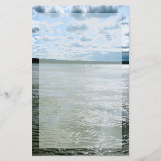 Long Islandstranden landskap brevpapper