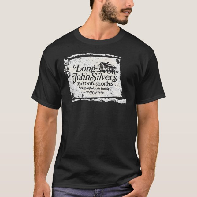 Long John Silver&x27;s Classic T-Shirt (Framsida)