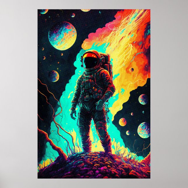 LONG JOURNEY | SCI-FI-POSTER POSTER (Framsidan)