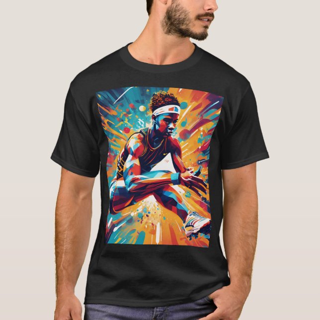 Long Jump Sports T-Shirt (Framsida)