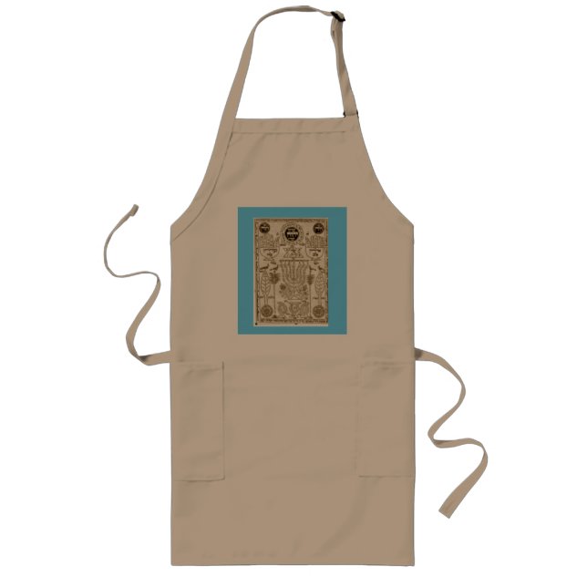 Long Kitchen Apron Långt Förkläde (Framsidan)