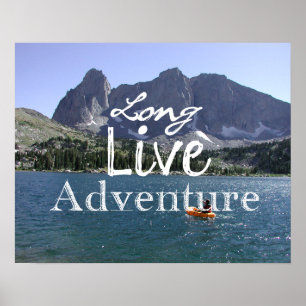 Long Live Äventyr Poster