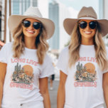 Long Live Cowgirl Bachelorette Brudens sida T Shirt<br><div class="desc">Long Live Cowgirl Bachelorette Tee</div>