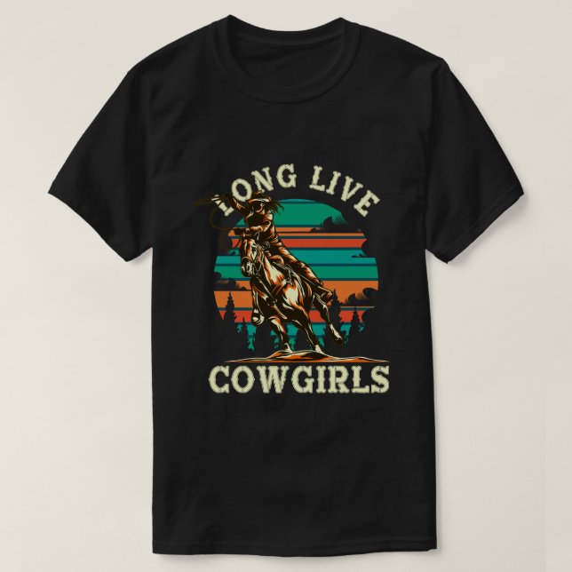 Long Live Cowtjejer T Shirt (Design framsida)