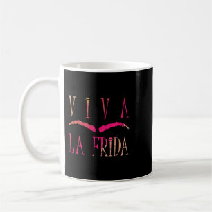 Long Live Frida Kahlo Mexican Paintings Art Painte Kaffemugg