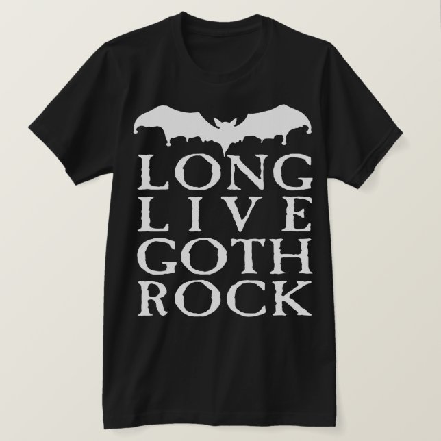 Long Live Goth Sten T Shirt (Design framsida)