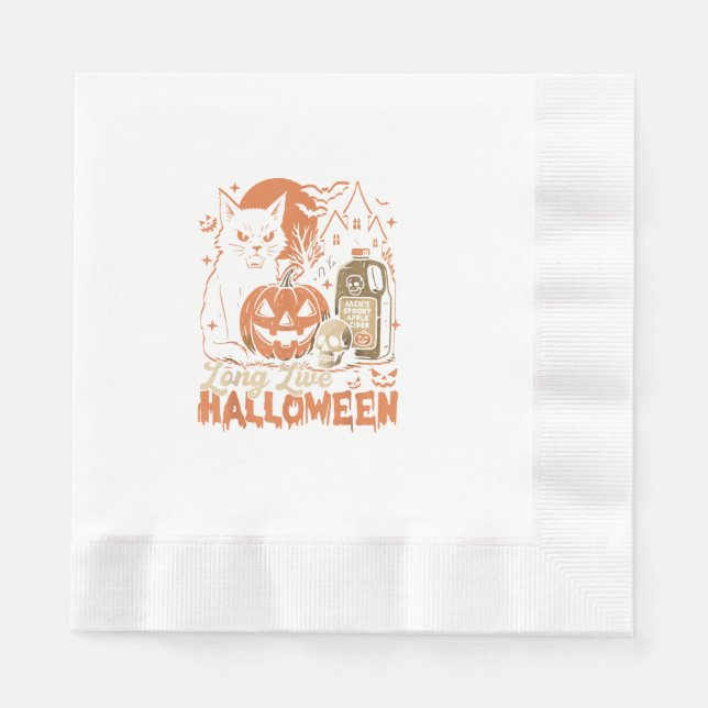 Long Live Halloween Pappersservett (Framsidan)