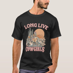 Long Live Howdy Rodeo Western Land Southern Cow T Shirt