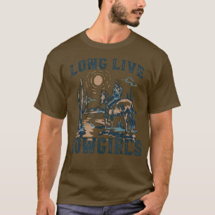 Long Live Howdy Rodeo Western Land Southern Cow T Shirt