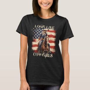 Long Live Howdy Rodeo Western Land Southern Cow T Shirt