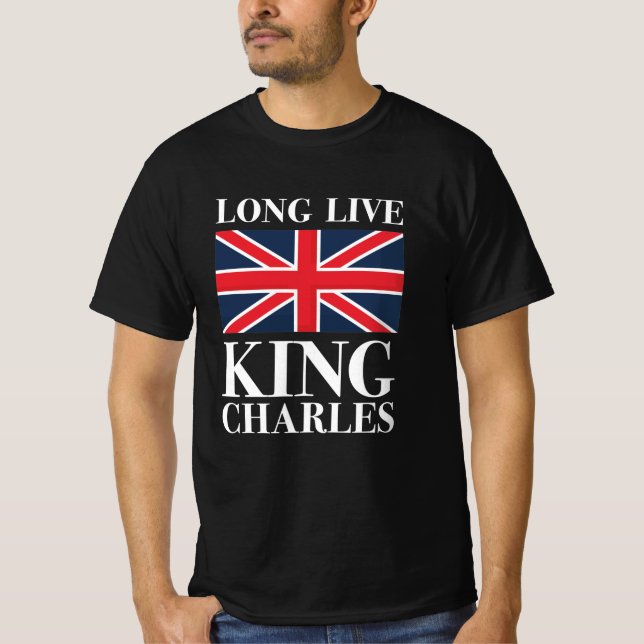Long Live Kung Charles T Shirt (Framsida)