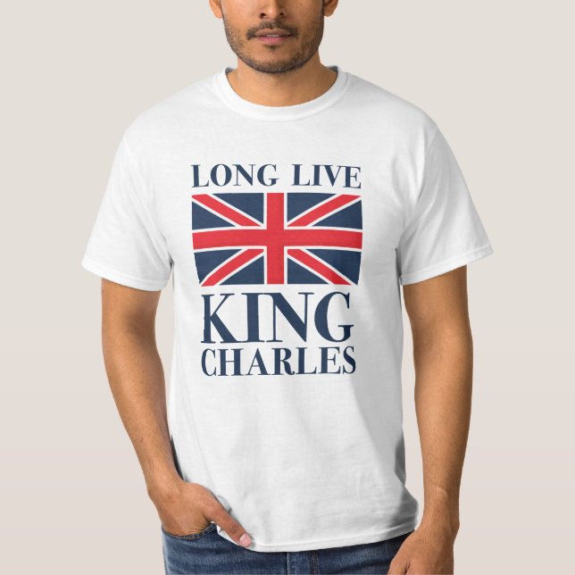 Long Live Kung Charles T Shirt (Framsida)