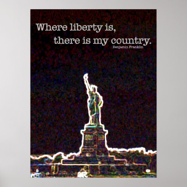 Long Live Liberty Poster (Framsidan)