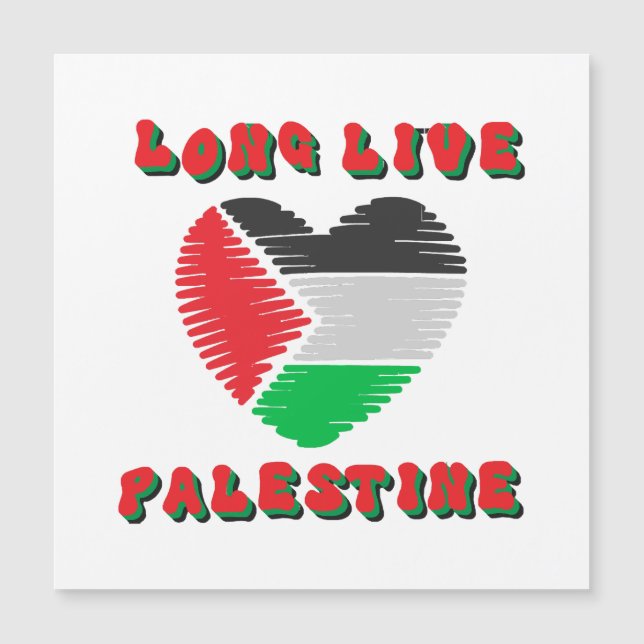 Long Live Palestine (Framsida)