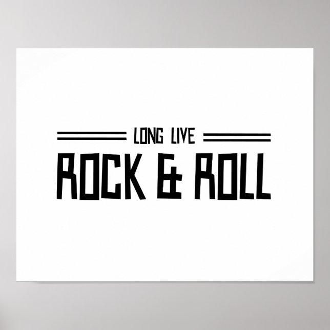 Long Live Sten & Roll Poster (Framsidan)
