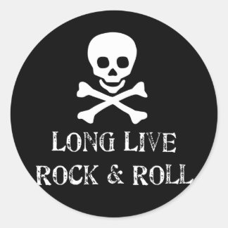 Long Live Sten & Roll Runt Klistermärke