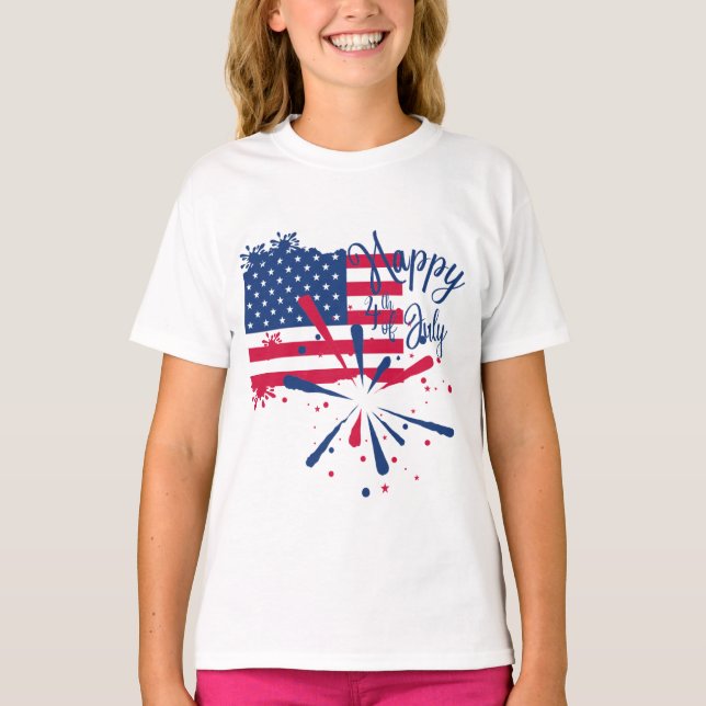 Long live the 4th of July T Shirt (Framsida)