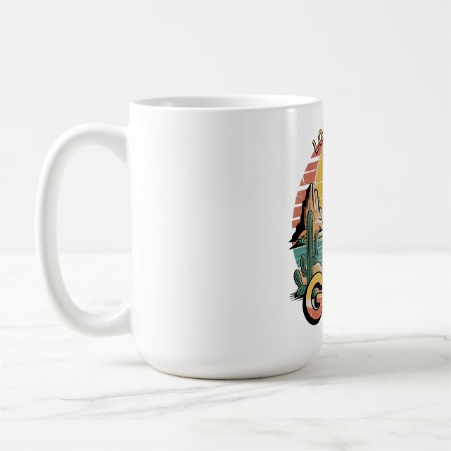 Long Live the Girls – Retro Feminine Empowerment  Kaffemugg (Vänster)