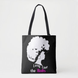 "Long Live the Kinks" Print-All-over-Totebag Tygkasse
