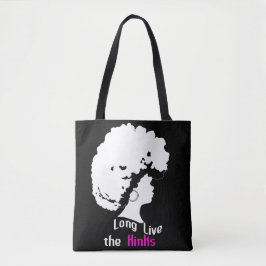 "Long Live the Kinks" Print-All-over-Totebag Tygkasse