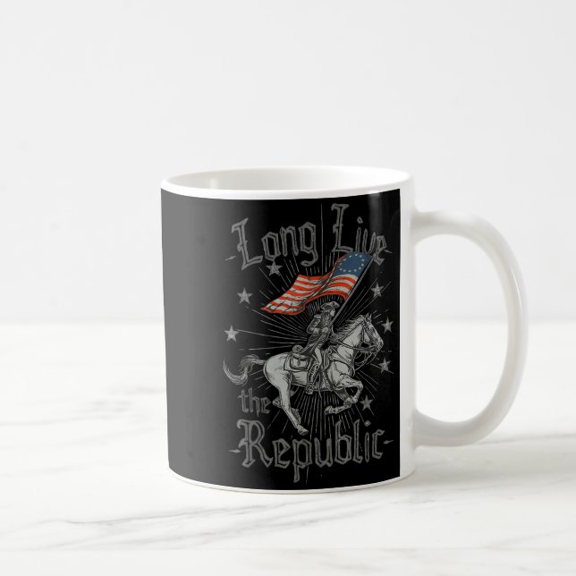 Long Live The Republic Us  Kaffemugg (Höger)
