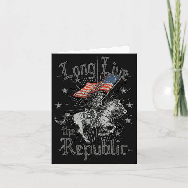 Long Live The Republic Us  Kort (Framsida)